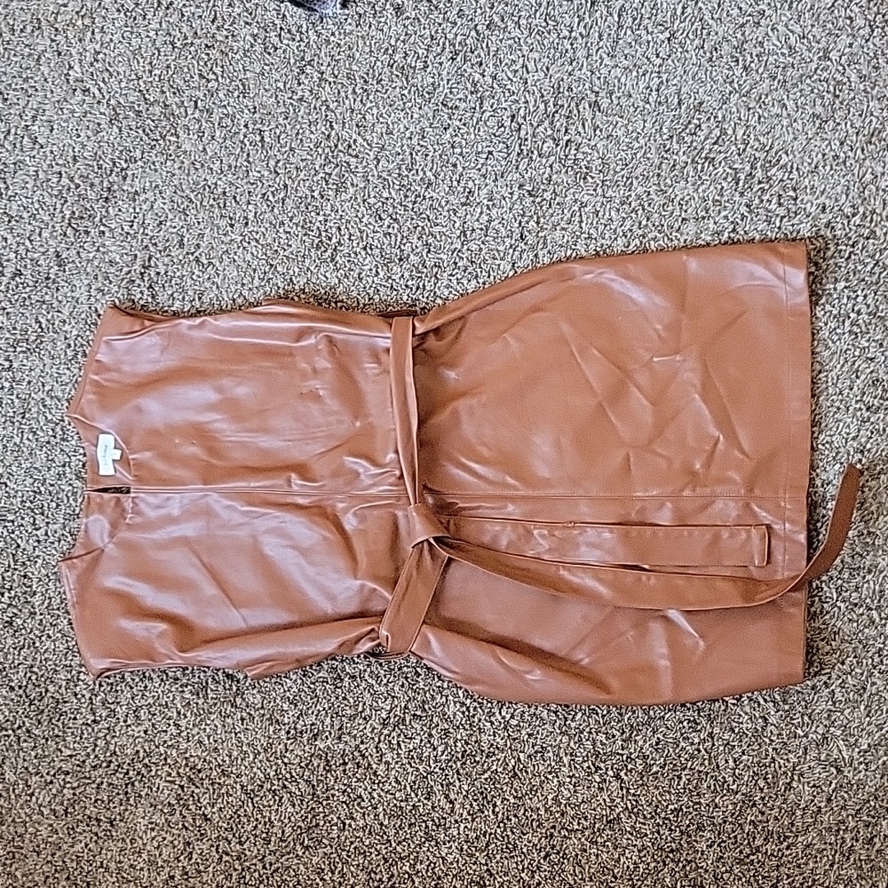 Bohme Pleather Dress